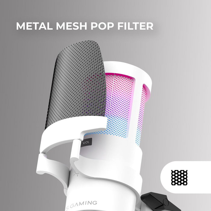 Microphone Mars Gaming MMICSCW