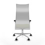 Piqueras y Crespo Chaise de Bureau Albacete XL Vert Olive et Blanc