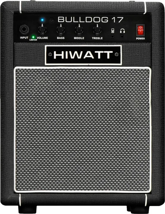 HIWATT Ampli Basse Combo Bulldog 17W avec Bluetooth 1x8" - Noir