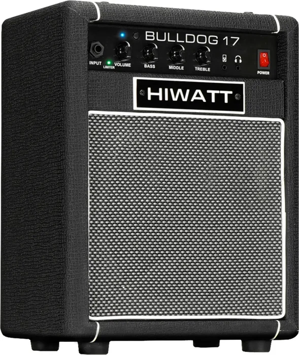 HIWATT Ampli Basse Combo Bulldog 17W avec Bluetooth 1x8" - Noir
