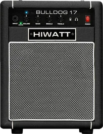 HIWATT Ampli Basse Combo Bulldog 17W avec Bluetooth 1x8" - Noir