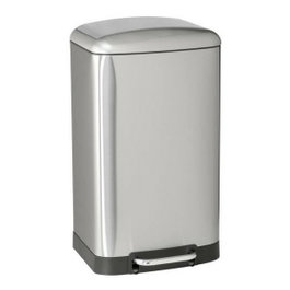 Kitchen Move Poubelle de Cuisine GREENWICH 40 L Inox Brossé