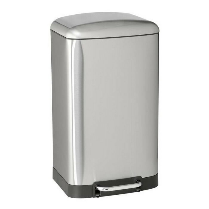 Kitchen Move Poubelle de Cuisine GREENWICH 40 L Inox Brossé Kitchen Move Poubelle de Cuisine GREENWICH 40 L Inox Brossé