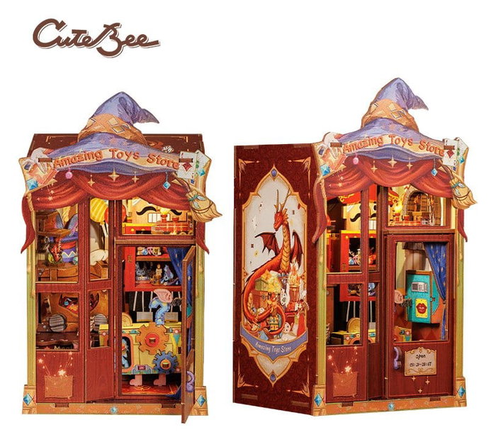 Maquette Book Nook Amazing Toy Store 17 x 12 cm Maquette Book Nook Amazing Toy Store 17 x 12 cm