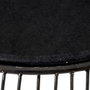 BigBuy Home Table Basse Noir Argenté