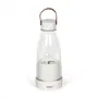 Livoo DOP241W Blender Portable 40W Blanc avec 6 Lames en Acier Inoxydable - 300 ml - Charge 3-4h - 20 Cycles