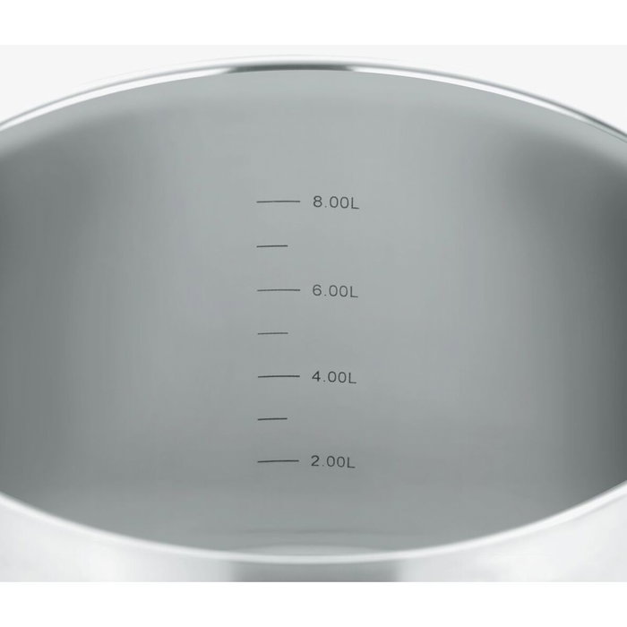 GSW Batterie de cuisine ELEGANCE 9 pièces en acier inoxydable
