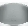 GSW Elegance - Batterie de cuisine 9 pièces en acier inoxydable 18/10 pour induction - Set avec faitout, casseroles et couvercles (16, 20, 24 cm)