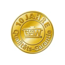 GSW Elegance - Batterie de cuisine 9 pièces en acier inoxydable 18/10 pour induction - Set avec faitout, casseroles et couvercles (16, 20, 24 cm)