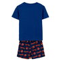 Cerdá Pyjama Court Single Jersey Spiderman - Taille 7 Ans (7 Years) - Bleu