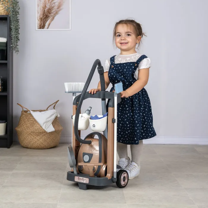 Smoby Chariot Ménage Rowenta avec Aspirateur