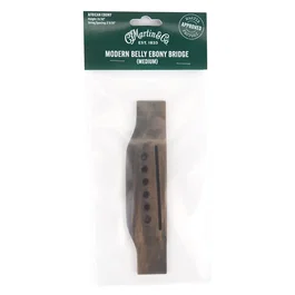 Martin Chevalet Modern Belly en Ébène, Hauteur Moyenne, 2 5/32 pouces