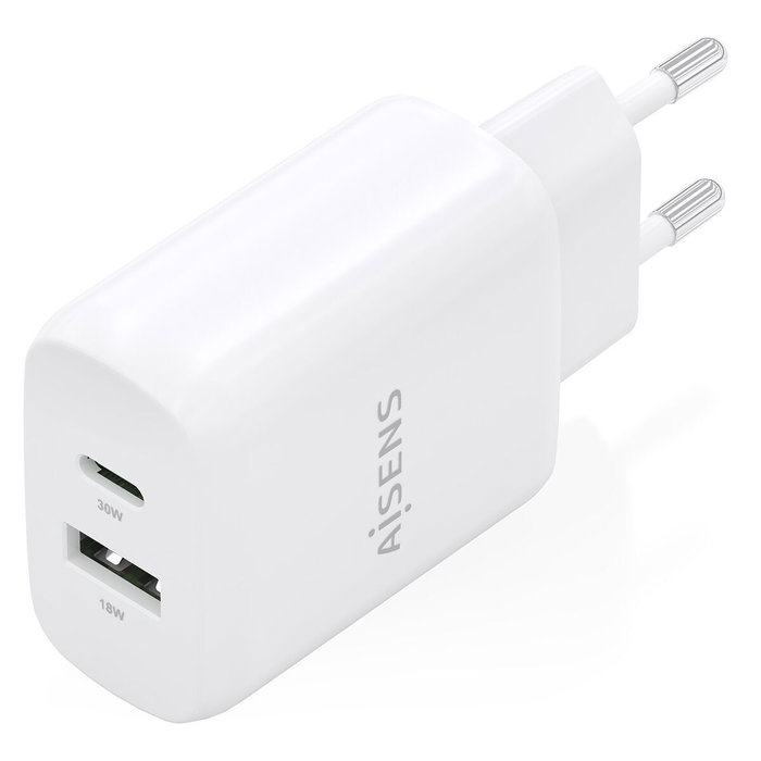 Chargeur mural Aisens A110-0923 Blanc 33 W 50 W