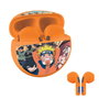 LEXIBOOK - Casque audio Naruto Shippuden sans fil Bluetooth pour enfants, avec limite de volume 85 dB et commandes tactiles, recharge USB-C