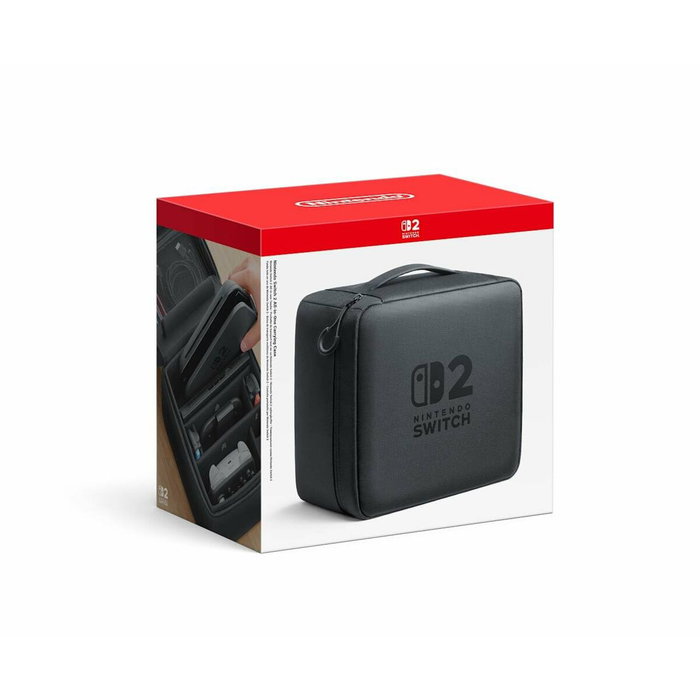 Nintendo Pochette de transport Tout-en-Un pour Nintendo Switch 2 - Noir Nintendo Pochette de transport Tout-en-Un pour Nintendo Switch 2 - Noir
