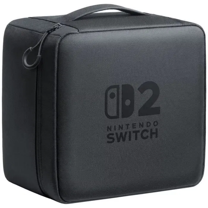 Nintendo Pochette de Transport Tout-en-Un pour Nintendo Switch 2 - Console, Dock, Manettes, Câbles et 6 Cartes
