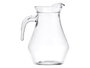 Vivalto Jarre en verre classique 1,8 L transparent 18x22,5x15 cm (Set de 6)