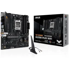 Carte mère Asus TUF GAMING A620M-PLUS WiFi AMD A620 Socket AM5 micro ATX avec Wi-Fi 6, DDR5, 2.5 Gb Ethernet et support M.2