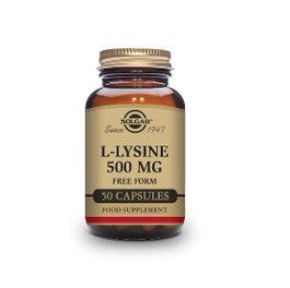 SOLGAR L-Lysine 500 mg, 50 capsules végétales