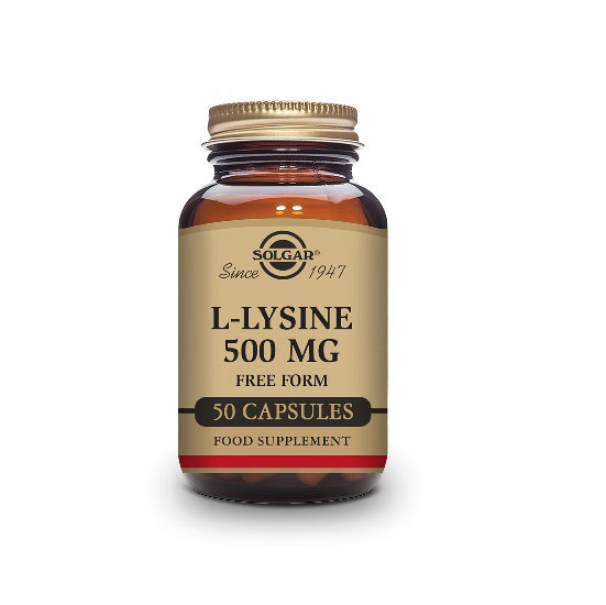 SOLGAR L-Lysine 500 mg, 50 capsules végétales SOLGAR L-Lysine 500 mg, 50 capsules végétales