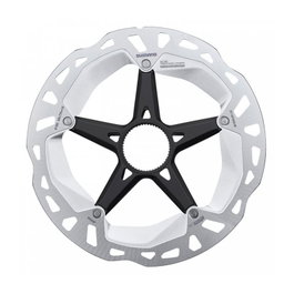 Shimano Disque de frein RT-MT800 Centerlock 140 mm Noir/Argent