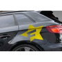 Foliatec Autocollant de voiture Design F-Star Noir