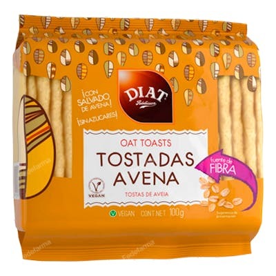 DIAT Tostadas De Avena 100 Gr DIAT Tostadas De Avena 100 Gr