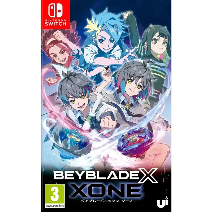 Just For Games Beyblade X Xone - Jeu d'Action et de Stratégie de Combats de Toupie pour Nintendo Switch Just For Games Beyblade X Xone - Jeu d'Action et de Stratégie de Combats de Toupie pour Nintendo Switch