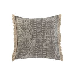 Coussin Home ESPRIT Gris Naturel Boho 45 x 8 x 45 cm