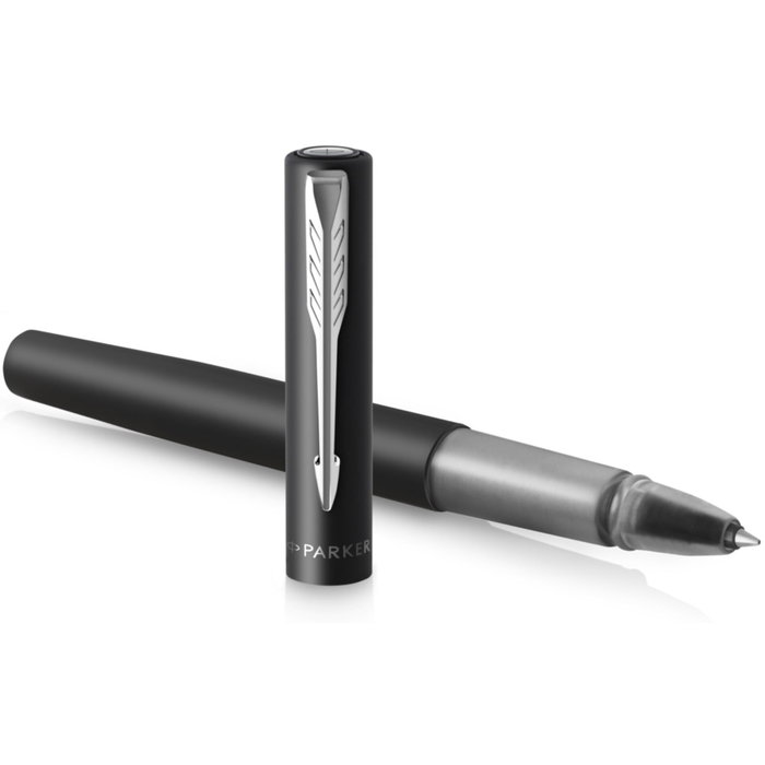 Parker Vector XL Rollerball Noir Métallique C.C. Pointe F Parker Vector XL Rollerball Noir Métallique C.C. Pointe F