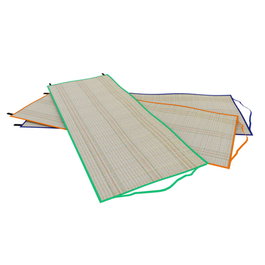 Marbueno Summer 10062A Tapis de plage et piscine bleu 70x180 cm avec anse