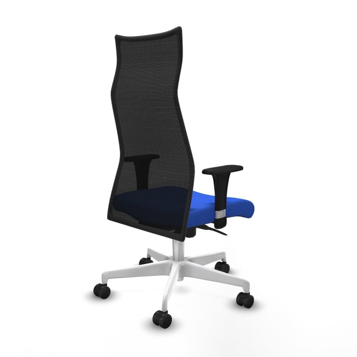 Piqueras y Crespo Chaise de Bureau Albacete XL Bleu et Noir