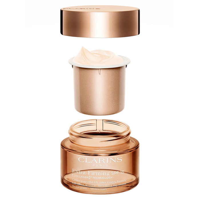 Clarins Crème de Jour Extra Raffermissante Recharge SPF15 pour Tous Types de Peaux 50 ml
