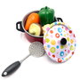 Tachan - Set de Cuisine Jouet pour Enfants 22 Pièces - Jeu d'Imitation avec Poêles et Aliments - À Partir de 3 Ans