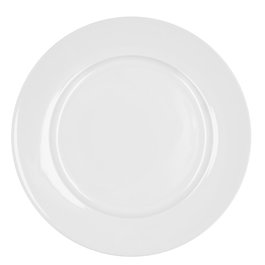 Plato Llano Porcelana Glacial Ala Ancha Bidasoa 30 cm