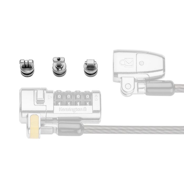Kensington Kit de points d'ancrage ClickSafe pour verrous standard, nano et Wedge, compatible tous câbles ClickSafe