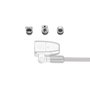Kensington Kit de points d'ancrage ClickSafe pour verrous standard, nano et Wedge, compatible tous câbles ClickSafe