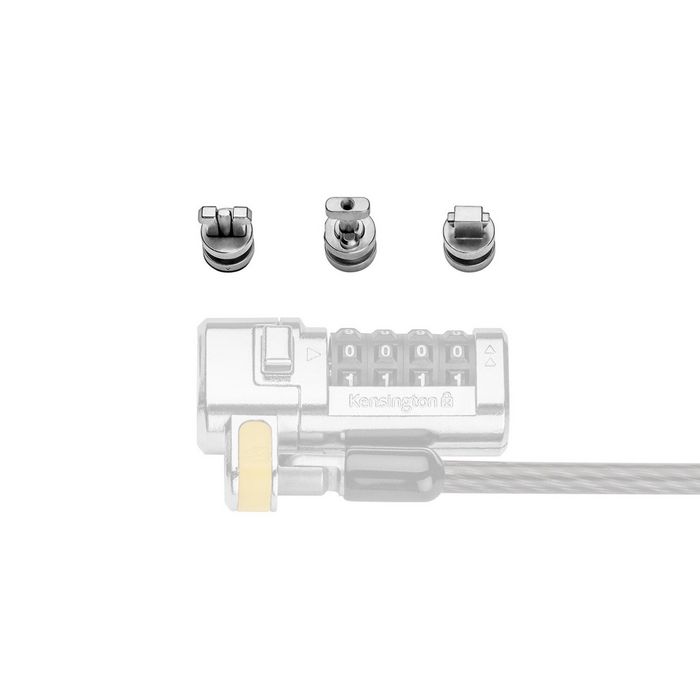 Kensington Kit de points d'ancrage ClickSafe pour verrous standard, nano et Wedge, compatible tous câbles ClickSafe