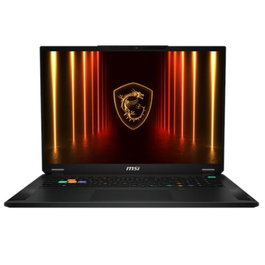MSI Stealth 18 HX-78ES Intel Core Ultra 9 275HX RTX 5080 32 Go DDR5 SSD 2 To 18" QHD+ 240 Hz Windows 11 Home