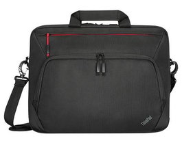 Lenovo ThinkPad Essential Plus 15.6" - Sacoche portable noir 100% recyclé avec compartiment laptop dédié, 513 g, 417 x 78 x 360 mm