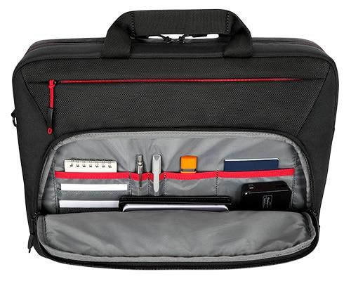 Lenovo ThinkPad Essential Plus 15.6" - Sacoche portable noir 100% recyclé avec compartiment laptop dédié, 513 g, 417 x 78 x 360 mm