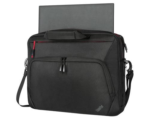 Lenovo ThinkPad Essential Plus 15.6" - Sacoche portable noir 100% recyclé avec compartiment laptop dédié, 513 g, 417 x 78 x 360 mm