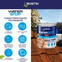 Bostik Waterstop Membrane d'étanchéité - Couleur Tuile - 1 kg