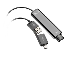 HP Poly Adaptateur DA75 USB-A/USB-C vers QD Noir 786C6AA