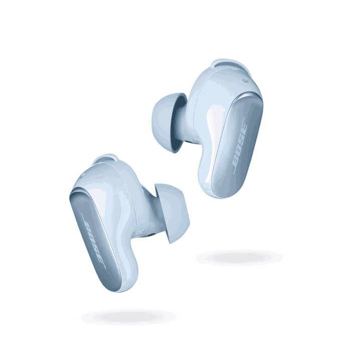 Bose QuietComfort Ultra Earbuds 882826-0050 - Écouteurs sans fil avec réduction de bruit, couleur bleu pastel