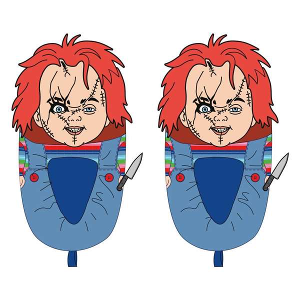 Cerdá Pantoufles de maison 3D avec applications Chucky - Taille 44/45 Cerdá Pantoufles de maison 3D avec applications Chucky - Taille 44/45