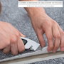WOLFPACK LINEA PROFESIONAL Lames de couteau crochet (Distributeur de 10 pièces)