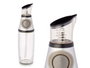 Vivalto Aceitera en verre 500 ml avec bouchon gris, dimensions 7,5 x 7,5 x 2,9 cm (Set de 12)