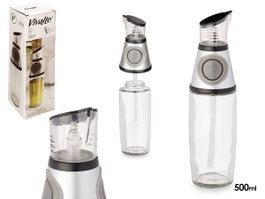 VIVALTO Huilier en verre 500ml Gris-Transparente