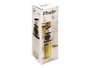 Vivalto Aceitera en verre 500 ml avec bouchon gris, dimensions 7,5 x 7,5 x 2,9 cm (Set de 12)